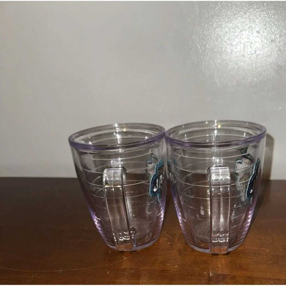 Set of 2 Tervis Double Wall Insulated Mugs Jacksonville Jaguars NFL
